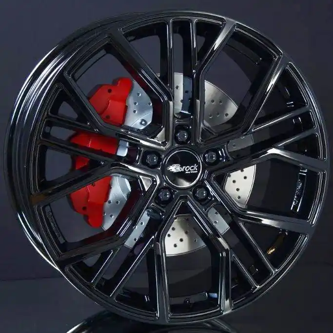 Handla nu BROCK B41 SHINY BLACK 9,5X22