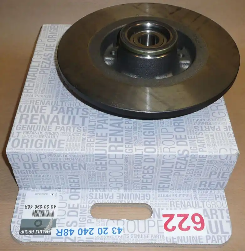 Bromsskiva - Renault Scenic III, Bak Handla nu