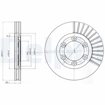 Nedsatt pris Bromsskiva ytterø-274mm