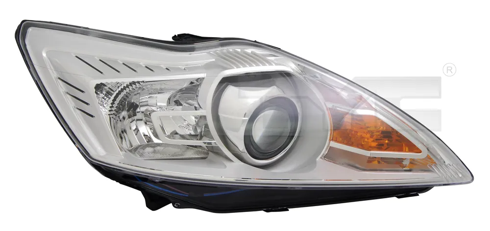 Rea Strålkastare H1/H7, adaptiv, krom, med motor