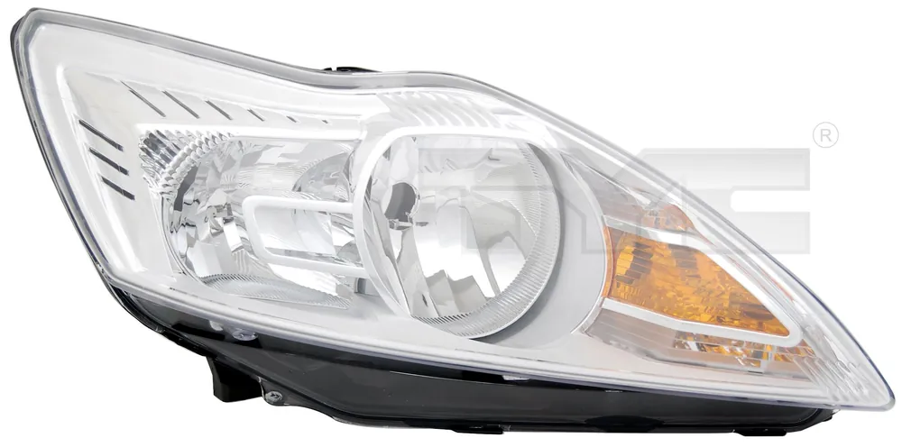 Strålkastare H1/H7, krom, med motor Extra rabatt