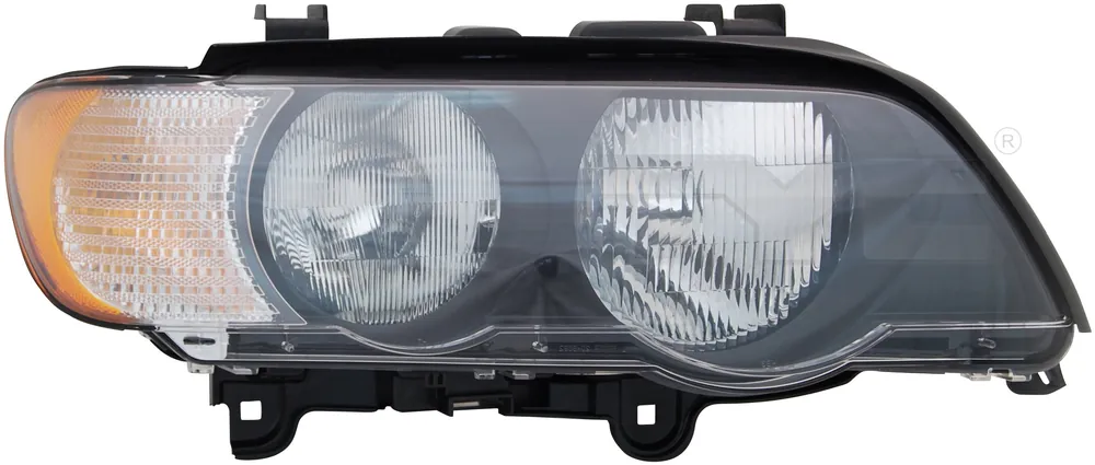 Nyhet Strålkastare H7/HB3 vit blinkers -05/03