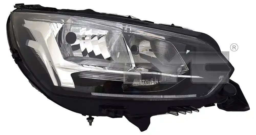 Billigare Strålkastare hö, H18/H9, inkl motor — Höger