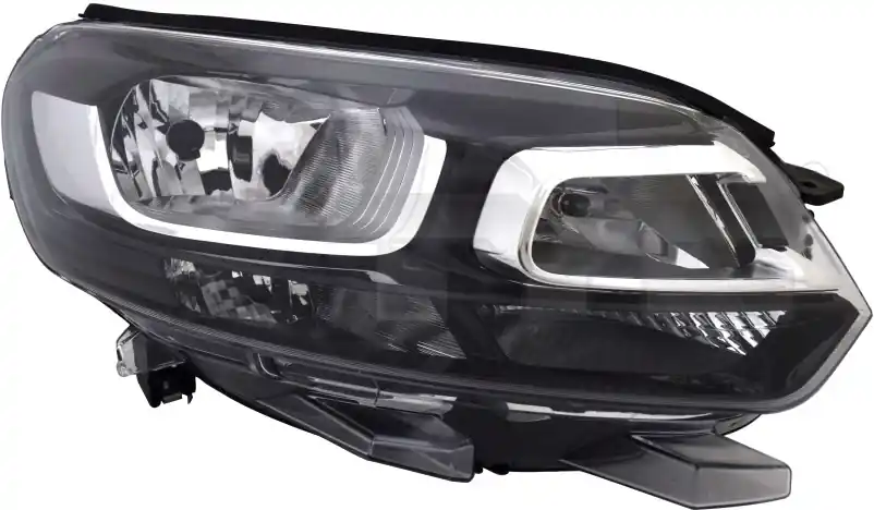 Fynd Strålkastare hö, H1/H7, inkl motor — Höger