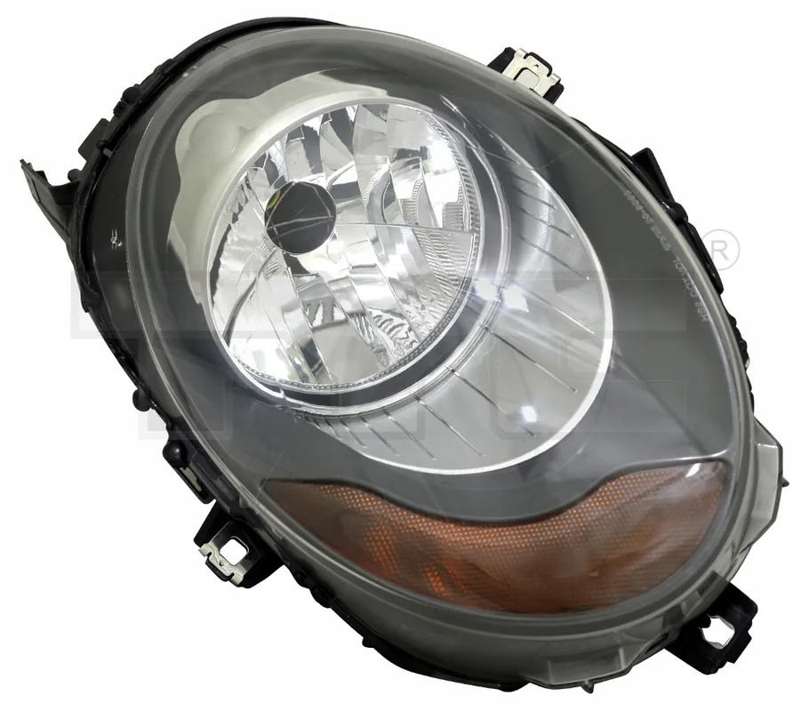 Rea Strålkastare hö, H4, gul blinkers, inkl motor 2013-2018 — Höger