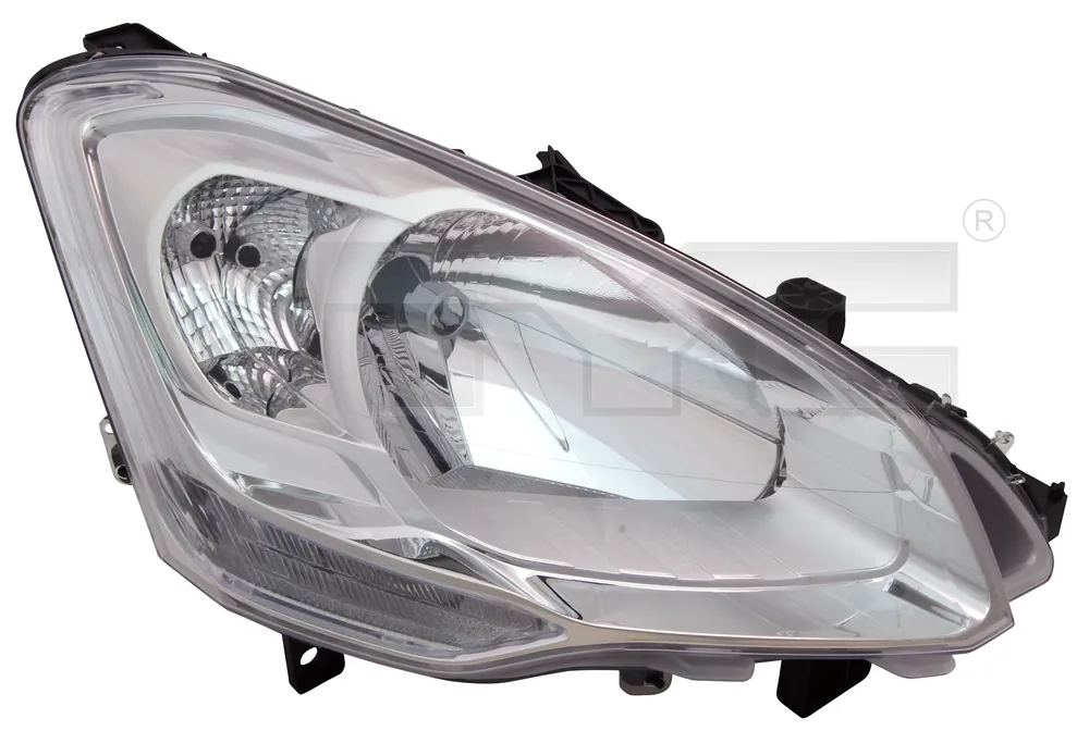 Kampanjpris Strålkastare hö H4 med motor -02/2012 — Höger