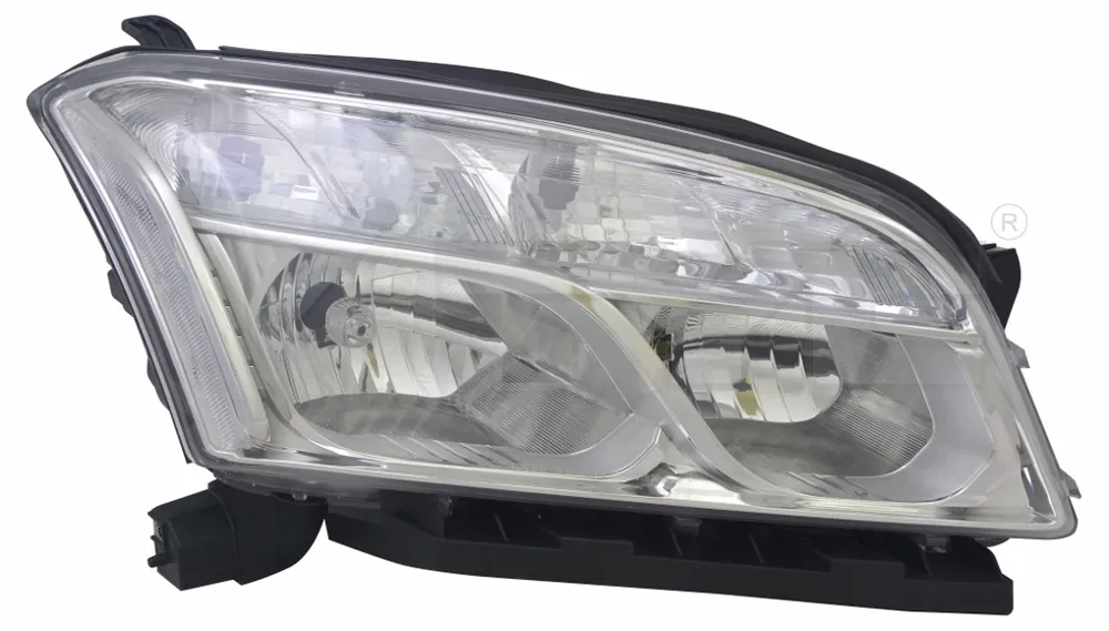 Strålkastare hö, H7/H1, inkl motor — Höger Nyhet