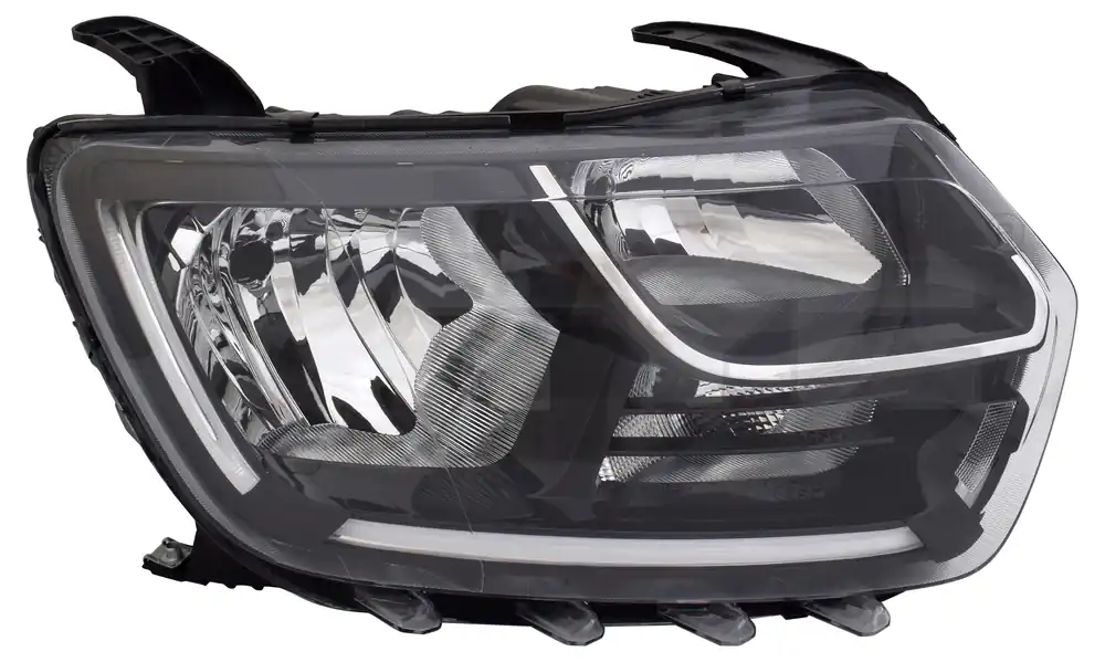 I lager Strålkastare hö, H7/H1/LED, exkl motor, exkl LED-modul — Höger