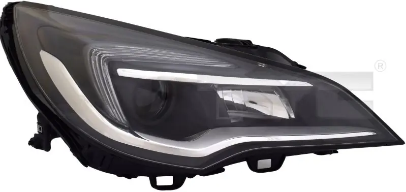 Strålkastare hö H7/H1/LED, med motor utan LED modul — Höger Kampanjpris