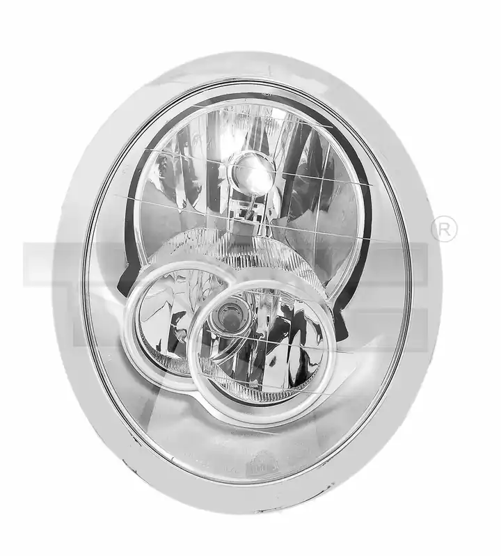 Populärt val Strålkastare hö H7/H7 08/04- med justermotor — Höger