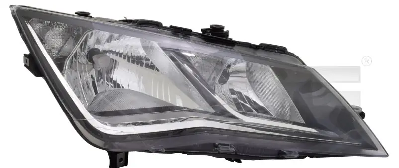 Strålkastare hö, H7/H7, exkl motor — Höger Snabb frakt