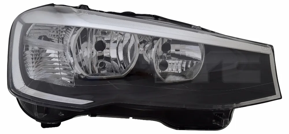 Begränsat antal Strålkastare hö, H7/H7, inkl motor 04/2014- — Höger