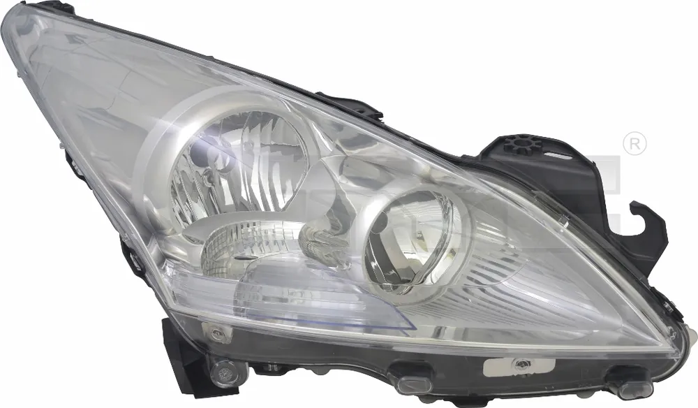 Rabatt Strålkastare hö, H7/H7, inkl motor -2013 — Höger