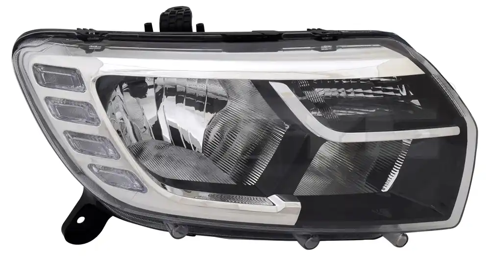 Reapris Strålkastare hö, H7/H7/LED, wirejusterad, exkl "motor" — Höger