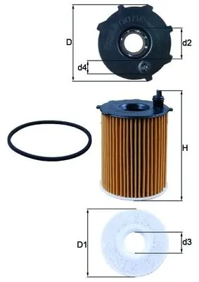 Trygg betalning 171/2D Oljefilter