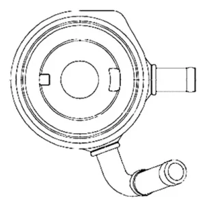 195 000S Oljekylare motor Nyhet