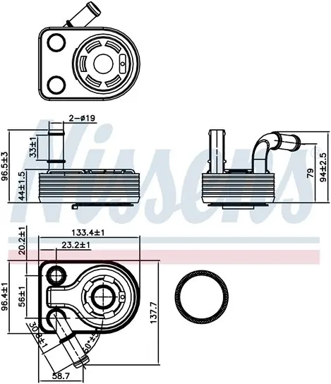 Kampanj Oljekylare motor