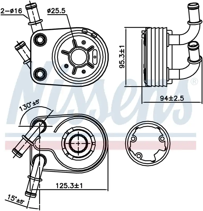 Oljekylare motor, Fiat Reapris